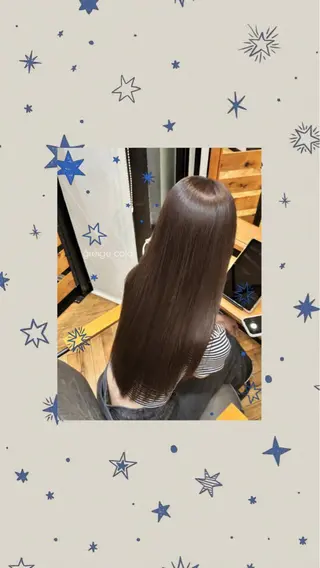 ロング カラー Rika🎀美髪矯正 /透明感カラー🫧のヘアスタイル