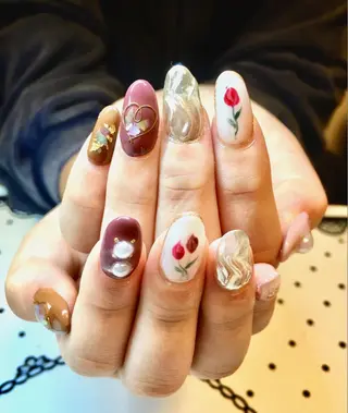 ネイル nailist cocoのネイルデザイン