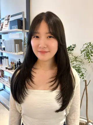 ロング カラー 透明感カラー/ レイヤーkotonoのヘアスタイル