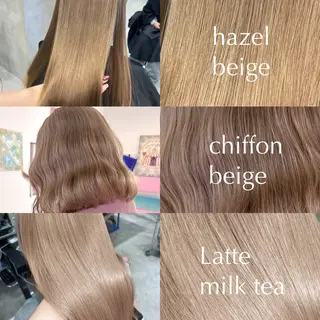 ロング ナナ♡レイヤーカット ♡似合わせカラーのヘアスタイル