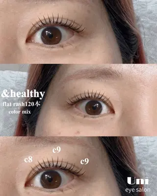 マツエク・マツパ Uni eye salonKAEDEのマツエク・マツパデザイン