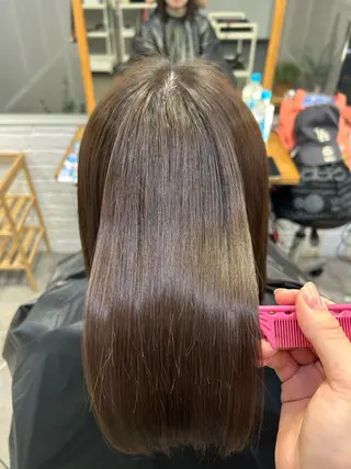 ミディアム sena 𝜗𝜚のヘアスタイル