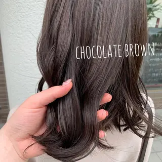 ミディアム カラー カぺリベラ 香里園店のヘアスタイル