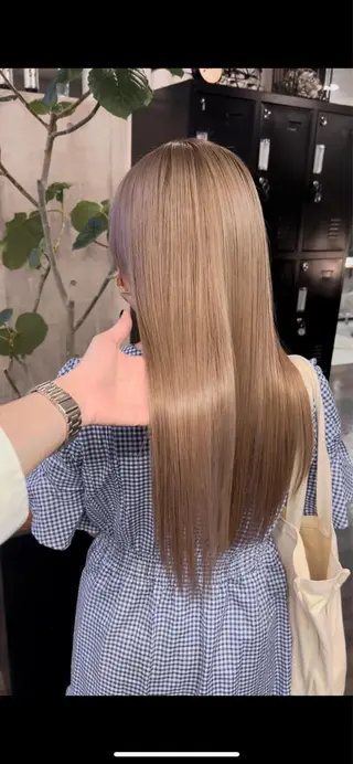 ロング メンズ縮毛矯正 🎖アジマ リョオのヘアスタイル