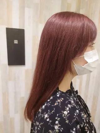 ロング カラー earth平塚店 間瀬亜紗里のヘアスタイル