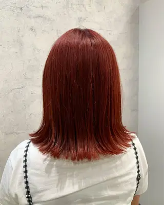 ミディアム カラー 浅野 ダイジロウのヘアスタイル