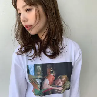 セミロング 村澤 拓弥のヘアスタイル