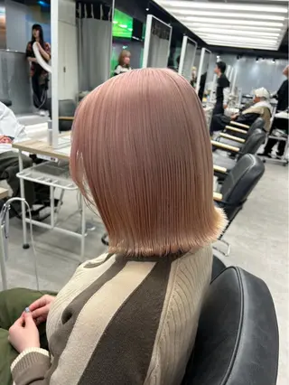 ショート カラー シャドウパーマ/ ルーズパーマ/メンズのヘアスタイル