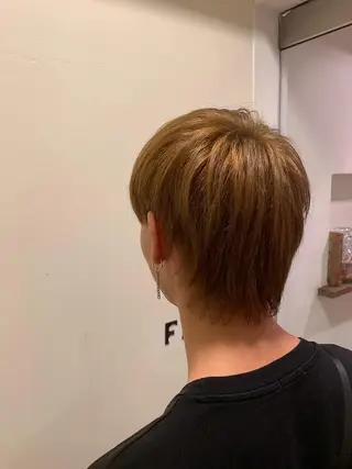 ショート カラー メンズ Shouei  のヘアスタイル