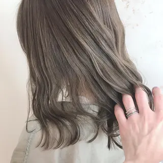 ミディアム カラー 上條 航平のヘアスタイル