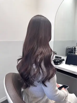 ロング カラー 矢野 晃平のヘアスタイル