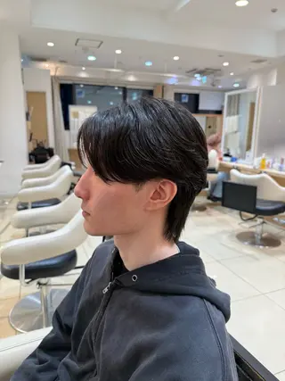 ショート パーマ メンズ メンズ特化型美容師 栗山勇人のヘアスタイル