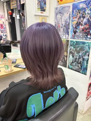 ショート カラー 推しカラー/ ミクのヘアスタイル