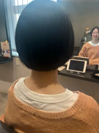 ショート 池田理紗/メンズ カット/ミニボブのヘアスタイル