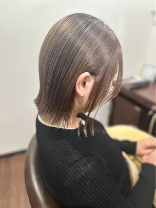 ミディアム レディースショート/ メンズ✂AMANOのヘアスタイル