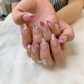 セミロング ネイルJaol 池袋のネイルデザイン