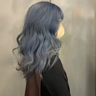 セミロング カラー エルベスアクト志木店 SHIINAのヘアスタイル