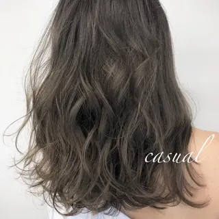 ロング カラー ✨大人韓国レイヤー ✨吉原 潤✨のヘアスタイル