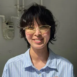 ショート パーマ レディースパーマ/ 合田 有一朗のヘアスタイル