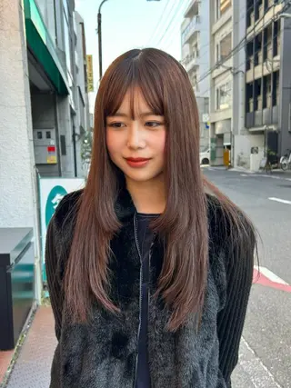 ロング パーマ 池田 咲希のマツエク・マツパデザイン