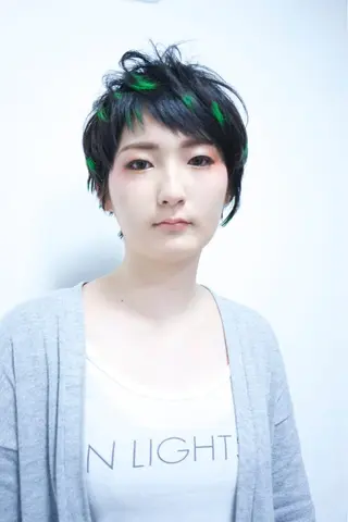 ショート 髪質改善/デザイン/ 天王寺/奥野和広のヘアスタイル