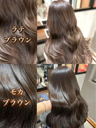 ロング カラー ヘアアレンジ 韓国レイヤー/顔周り 美髪矯正 KAITOのヘアスタイル
