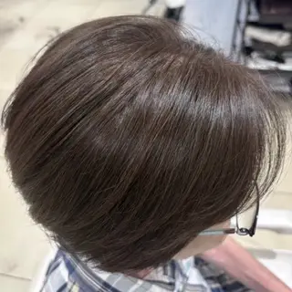 ショート カラー 縮毛矯正/ワンカラー モデル募集🫧田村のヘアスタイル