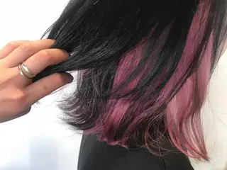 セミロング カラー mayo 🐄🌈のヘアスタイル