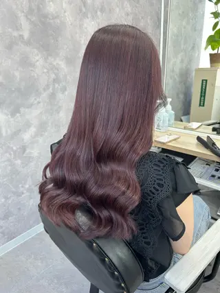 セミロング ワンズリー中明度 店舗公式のヘアスタイル