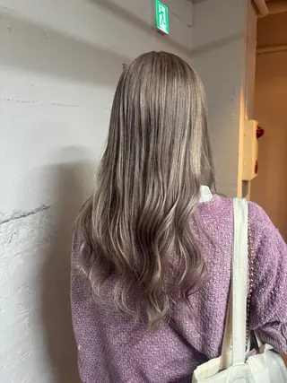 ロング カラー 🩵似合わせカット SEIRA🩵のヘアスタイル
