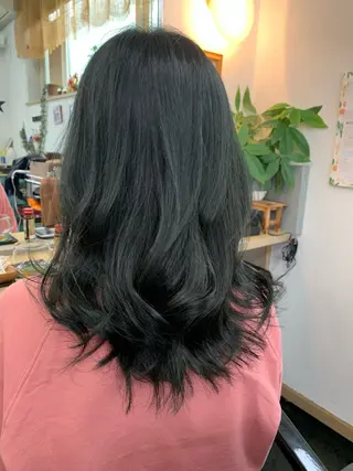 セミロング 美容室 ドルチェのヘアスタイル