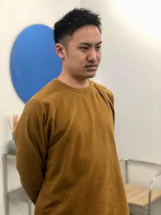 ショート メンズ KEPKA ヤマグチ 天神 今泉のヘアスタイル