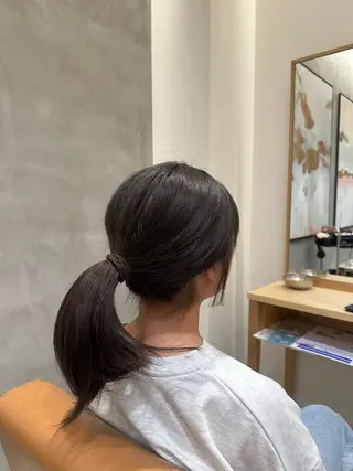 ミディアム 出口 凜乃介のヘアスタイル