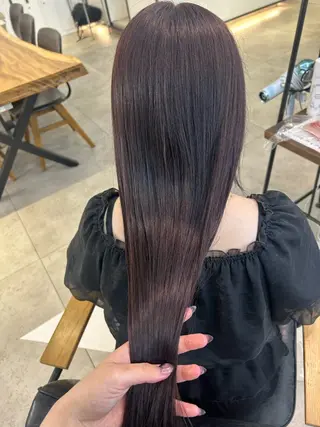 カラー 暖色ෆ透明感カラー 🩷cocoriのヘアスタイル