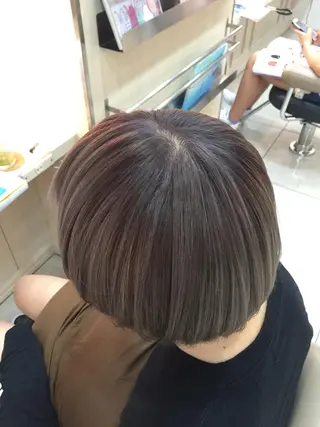 ショート カラー 赤髪 暖色カラー特化🔥のヘアスタイル