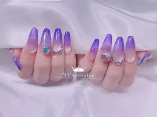 ネイル 長さだし専門店 M2　rikaのネイルデザイン