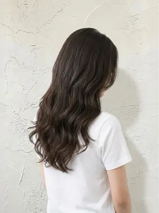 ロング パーマ 拓麿✂︎/韓国ヘア× コテ巻きパーマのヘアスタイル
