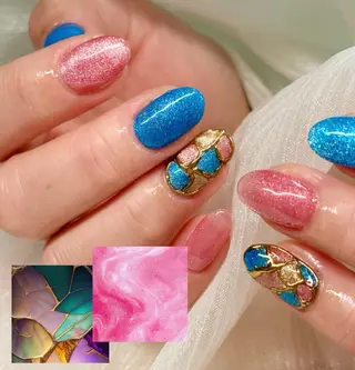 ネイル HandSnail 座間自宅ネイルサロンのネイルデザイン