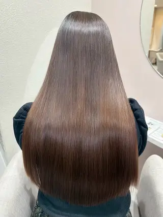 ロング 🌊カット•縮毛矯正 🌊/YUUKIのヘアスタイル