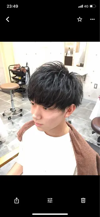 メンズ 佐藤 智弘のヘアスタイル