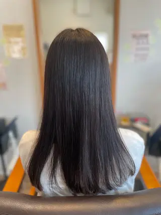 ロング カラー 後藤 千里のヘアスタイル