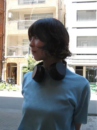 ショート パーマ 艶カラー/レイヤー /atsumi🪷のヘアスタイル