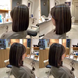 ミディアム hair bonitaのヘアスタイル