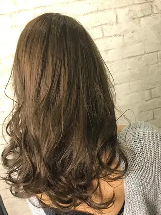 セミロング カラー 🌈白髪ぼかし特化 🌈naokoのヘアスタイル