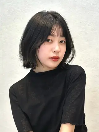 ショート カラー パーマ kazuki【顔周り ×レイヤーカット】のヘアスタイル