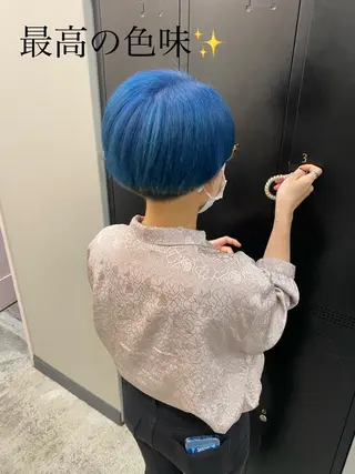 ショート カラー 【eimee】 店長✂️TAKUMAのヘアスタイル