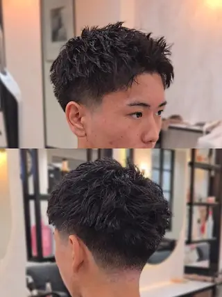 メンズ ショート LEN名古屋/パーマ 海外ヘア/メンズ特化のヘアスタイル