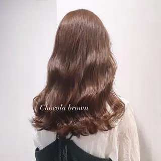 ロング カラー 𝘳𝘺𝘰𝘬𝘢 髪質改善／ブリーチのヘアスタイル