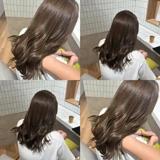 ロング カラー RINNO🌷透明感 カラー/髪質改善のヘアスタイル