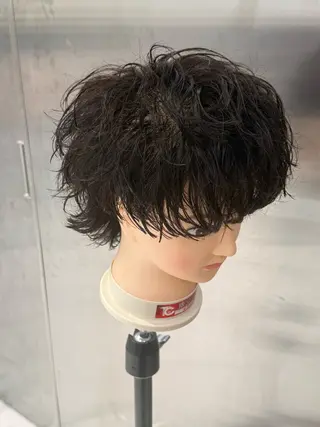 メンズ 本田 有里のヘアスタイル
